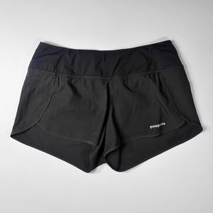 Patagonia 3.5” Inseam Strider Shorts Athletic Womens Size Medium Black STY24654